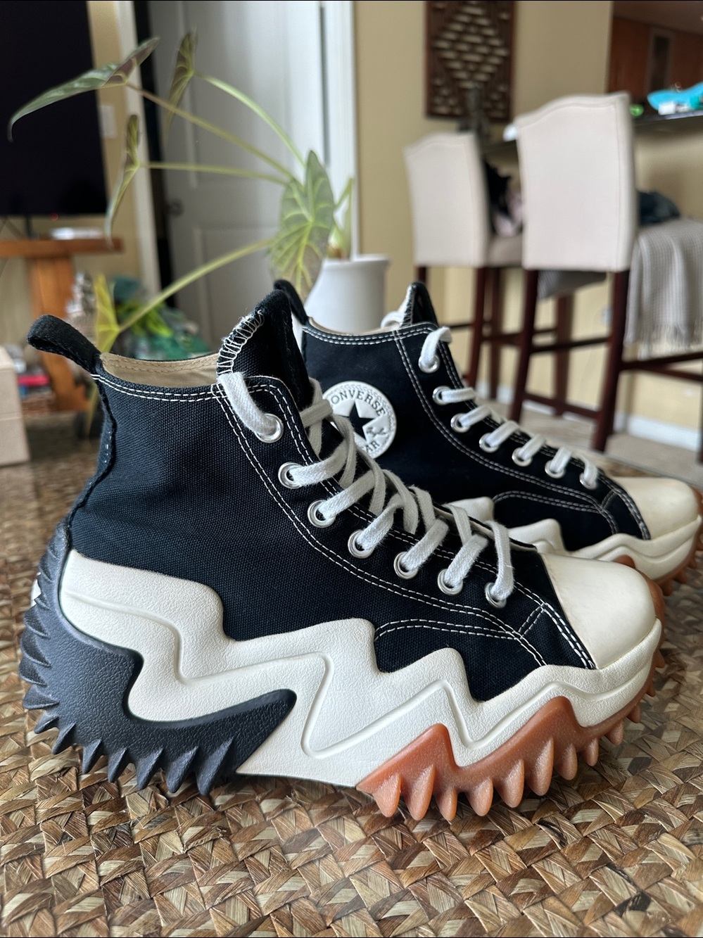 Converse Run Star Motion CX Platform high top sneakers WMNS 6.5 MNS 6
